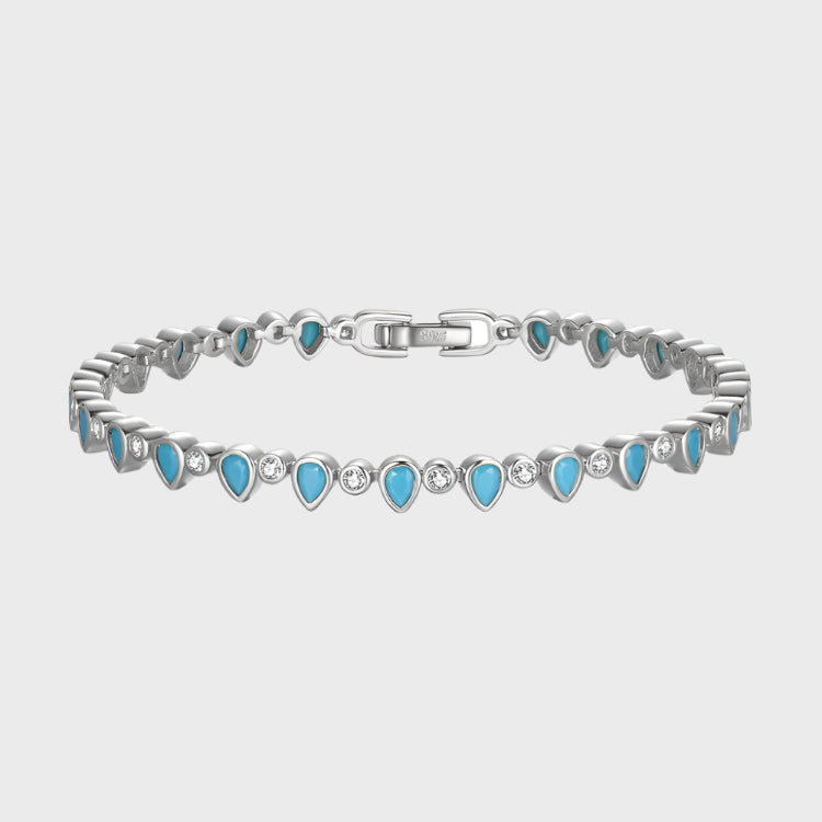 The Turquoise Tennis Bracelet