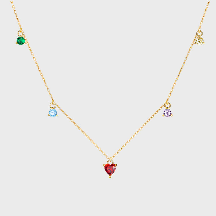 The Prism Heart Necklace
