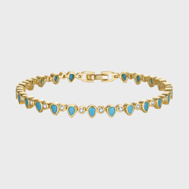 The Turquoise Tennis Bracelet
