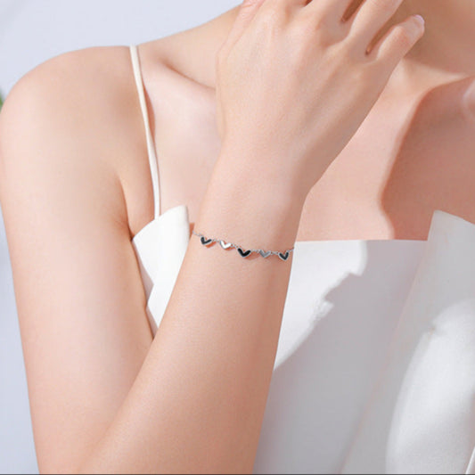 The Midnight Heart Bracelet