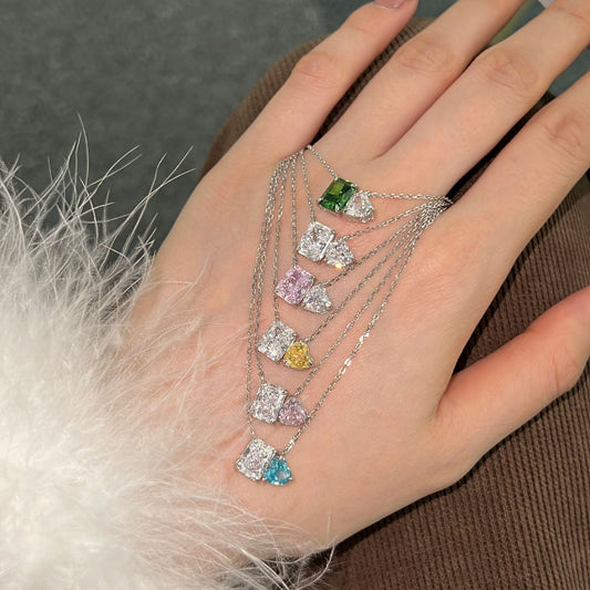 The Duo Stone Necklace