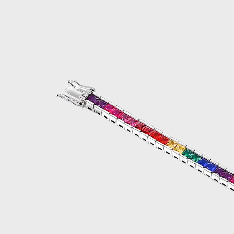 The Prismatic Tennis Bracelet