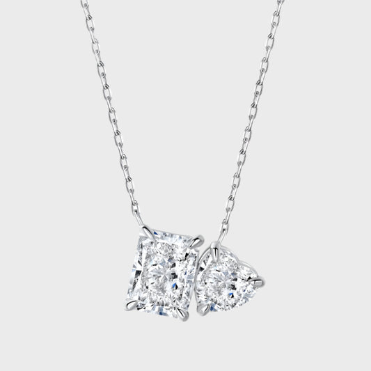 The Duo Stone Necklace