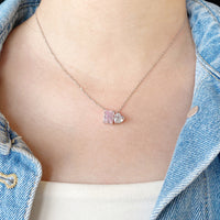 The Duo Stone Necklace