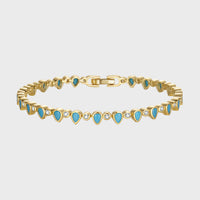 The Turquoise Tennis Bracelet