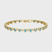 The Turquoise Tennis Bracelet