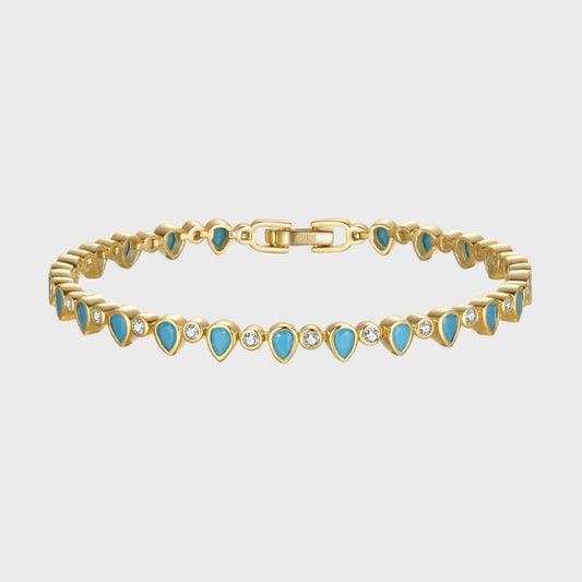 The Turquoise Tennis Bracelet