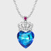 The Blue Royale Pendant Necklace
