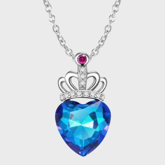 The Blue Royale Pendant Necklace
