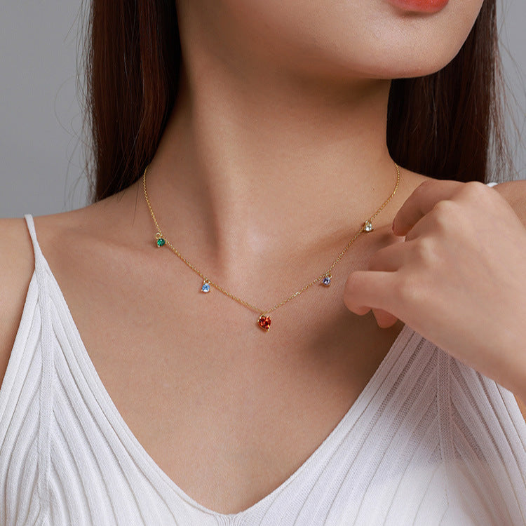 The Prism Heart Necklace