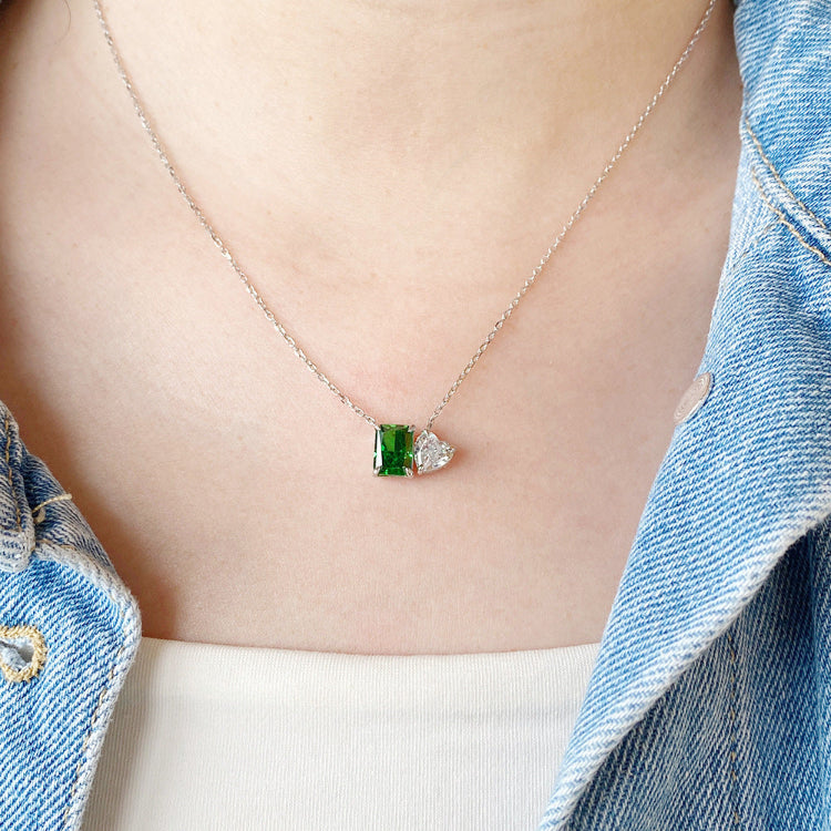 The Duo Stone Necklace