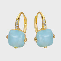 The Aquamarine Earrings